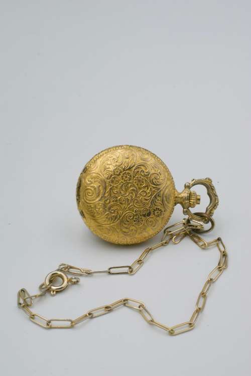 Tissot Gold Plated Pocket Watch (Quartz)