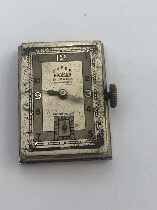 Roamer Gold plated men's vintage watch (Mechanical)