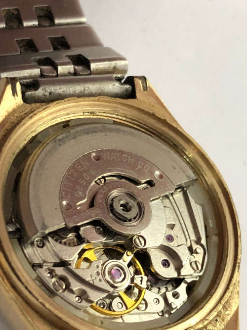 Citizen  Gold-plated base metal women's watch (Automatic)
