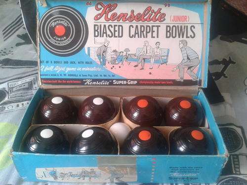 Henselite Junior Carpet Bowls