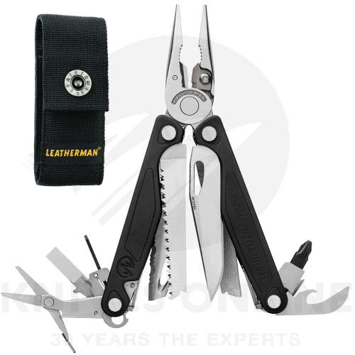 "Leatherman Charge Black + (plus)" 2019 MODEL! (with brand new Pouch!!!)