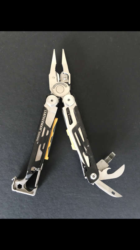 Leatherman Signal Granite Grey survival multi-tool!!
