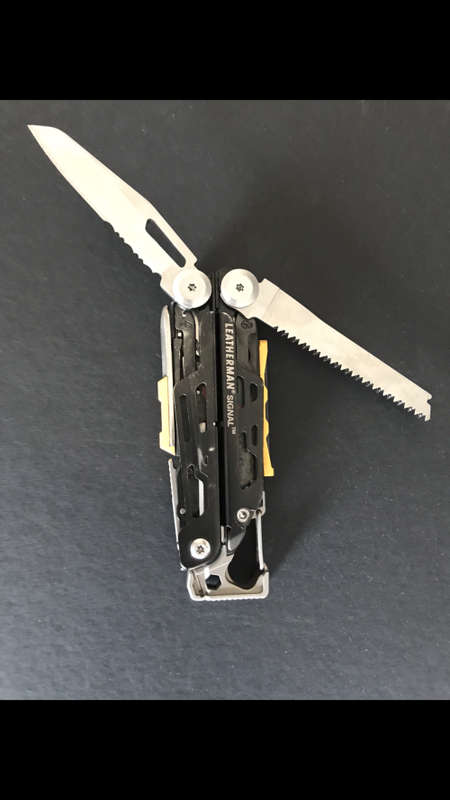 Leatherman Signal Granite Grey survival multi-tool!!
