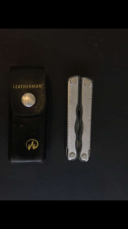Leatherman Kick with Leather Pouch