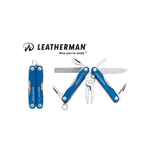 LEATHERMAN, Squirt P4 Multitool Blue Brand New Condition
