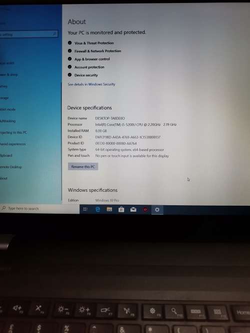LENOVO THINKPAD E550 i5 5th GEN LAPTOP FOR SALE
