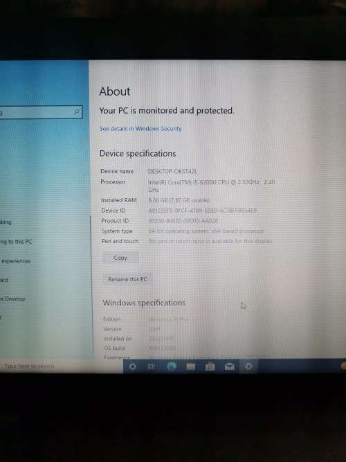 LENOVO THINKPAD L560 i5 6TH GEN LAPTOP FOR SALE