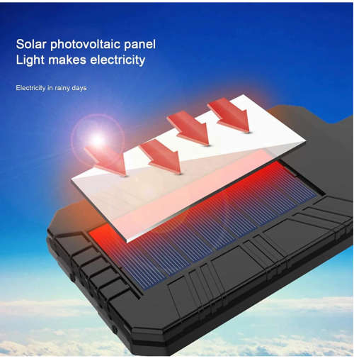 Solar Street Lights Outdoor Solar Lamp With Remote Control Waterproof Motion Sensor Security