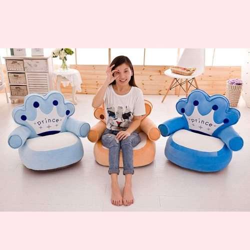 Atttw Pricess Baby Sofa Chair - Blue