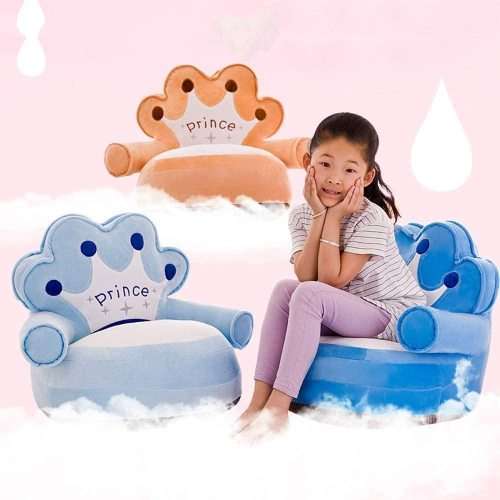 Atttw Pricess Baby Sofa Chair - Blue