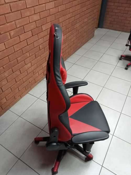 GOF Furniture - Falcon Gaming Chairs - Red and Black (Secondhand)