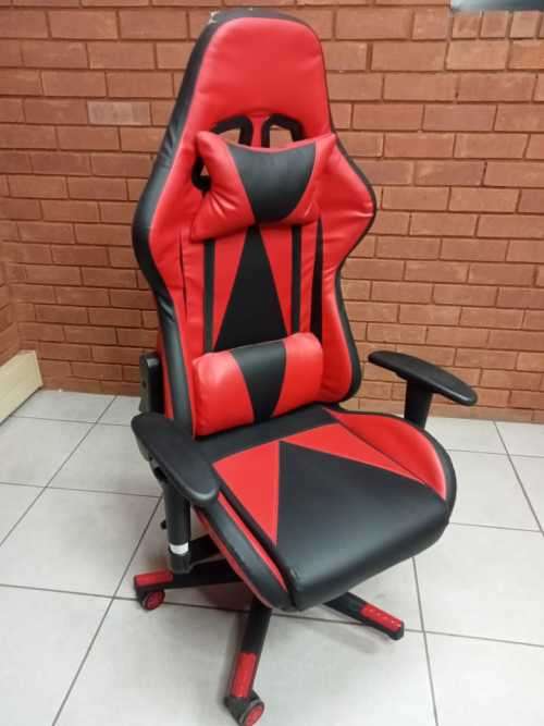 GOF Furniture - Falcon Gaming Chairs - Red and Black (Secondhand)