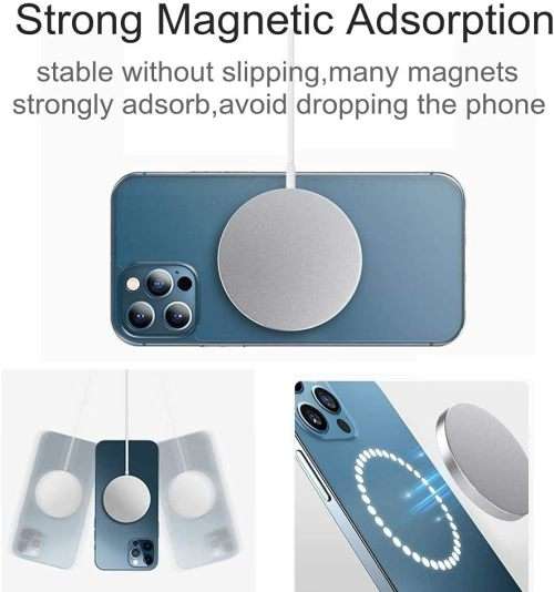 Magnetic Wireless Charger,fuupnn 15W Fast Charging Pad Compatible with iPhone 12 Magsafe