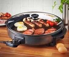 Electric Pizza Pan Electric Pan Can be Used as Party Pan, Multi Pan or Electric Table Grill