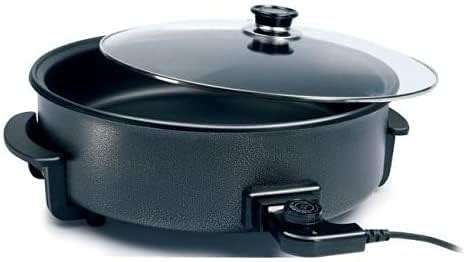 Electric Pizza Pan Electric Pan Can be Used as Party Pan, Multi Pan or Electric Table Grill