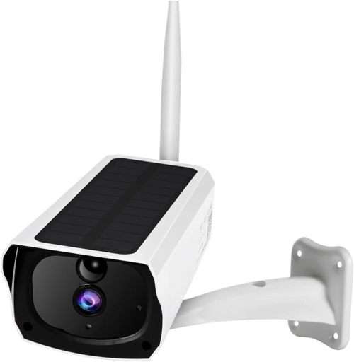 Home Security Protection WiFi Battery Solar Panel Power CCTV Surveillance Waterproof Two Way Audio