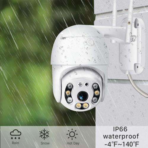 Home Surveillance Camera with Motion Detection Colour Night Vision with Adopter