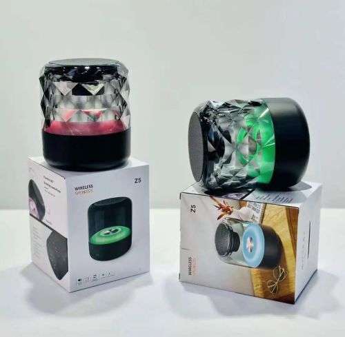 Wireless Portable Speakers with Colorful Light, HiFi Sound - Z5