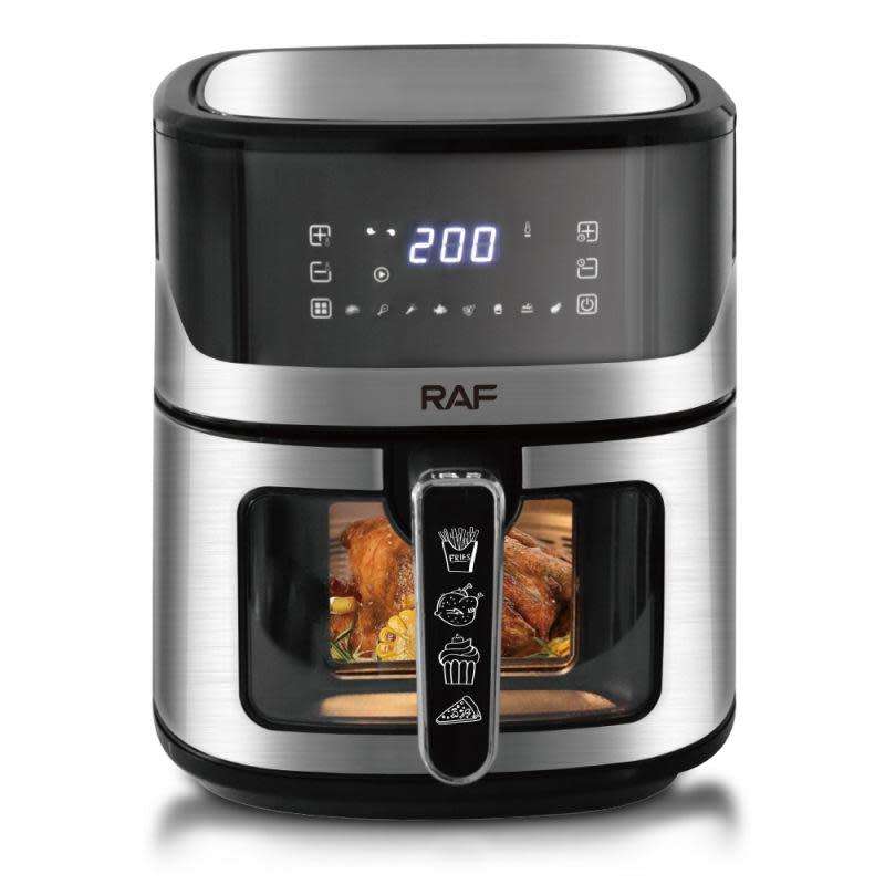 R.5373 Household Air Fryer 8.3L Touch Type 1600W Strong Power Visual Intelligence