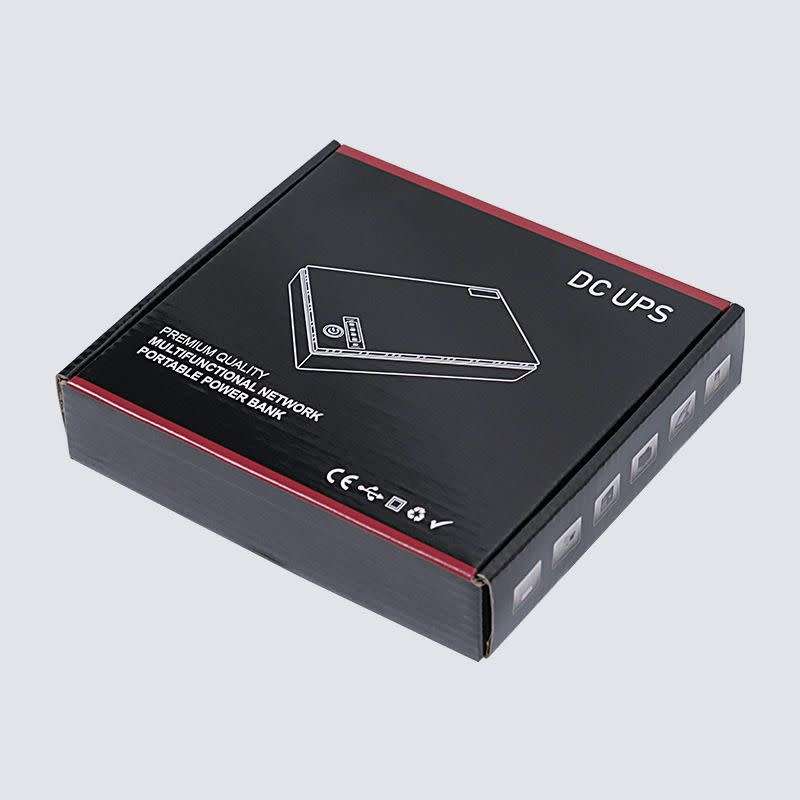 Mini Portable UPS 5V-12V For WiFi Router Large Capacity Backup Power Adapter EU/US Plug