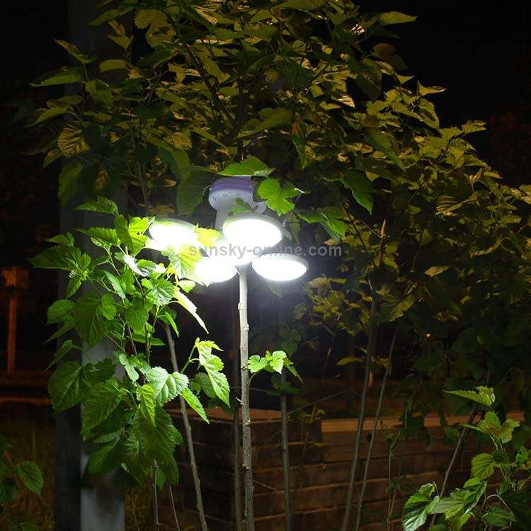 Emergency 360-Degree Lighting Camp Tent Light with 5 Led Bulbs