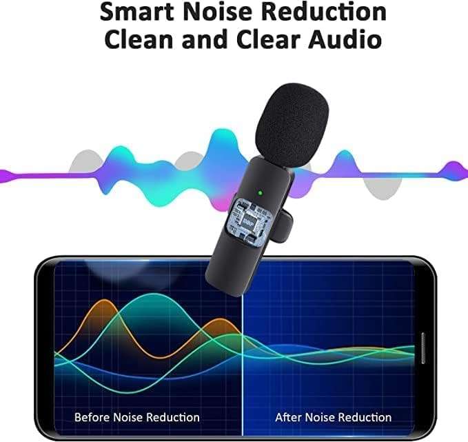 AE-62 K8 Wireless Lavalier Microphone