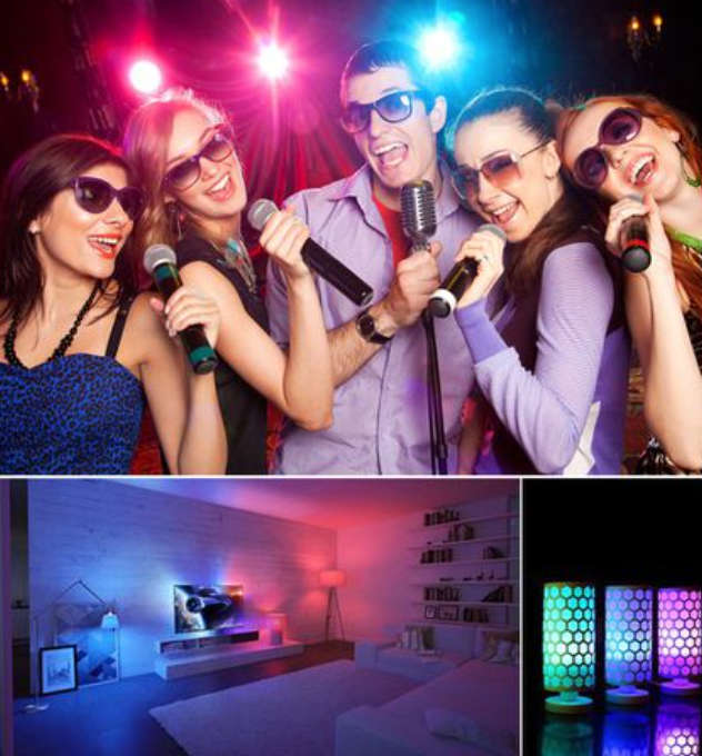 5W RGBW Remote Control GU10 LED Colour Changing Light Bulb