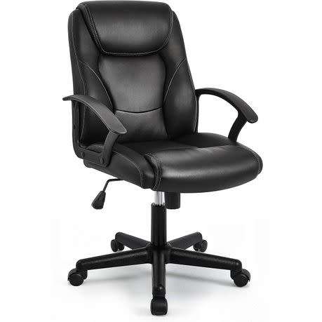 Home Office Chair Ergonomic Desk Chair Swivel - BLACK ONLY DISPLAYED/DEMO UNIT !!!!!