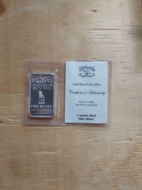 Leopard Minted Bar - 1 OZ Fine Silver