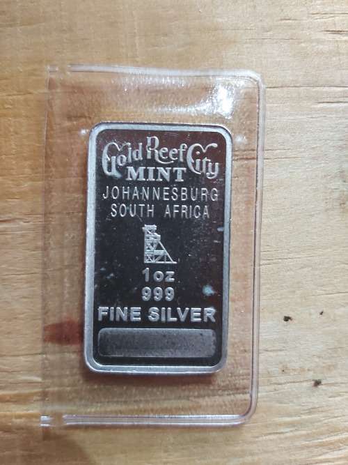 Rhino Minted Bar - 1 OZ Fine Silver
