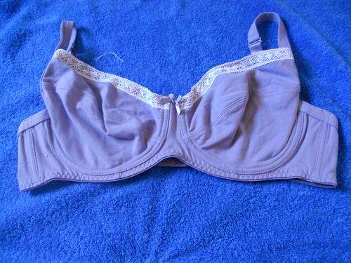 44E Lilac unpadded bra