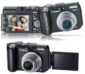 Canon PowerShot A640  10MP + 32gb memory card +pouch