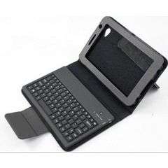 Leather Case With Bluetooth Wireless KeyBoard For Samsung Galaxy Tab 7" and 7.7"
