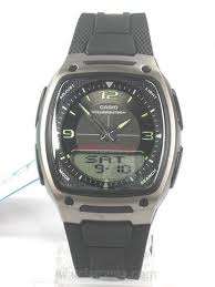 Casio AW-81-1A Databank Ana Digi with box and books