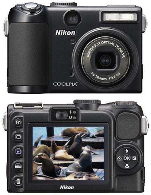 Nikon Coolpix P5100  12.1 megapixel Nikon with optical image stabilization