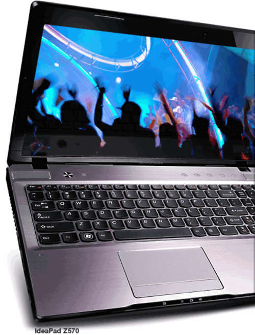 2012 edition Lenovo Z570 - Gunmetal(Intel Core i5 2450M 3.1Ghz,8GB RAM,750GB HDD+1Gb Nvidia Graphics
