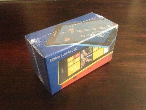Nokia Lumia 520 - Black - Brand New Sealed!