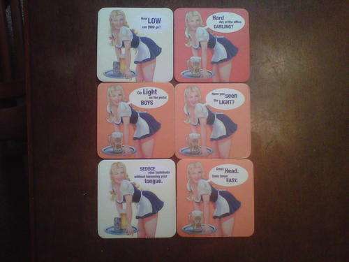 Vintage Bavaria Coasters Set Of 6