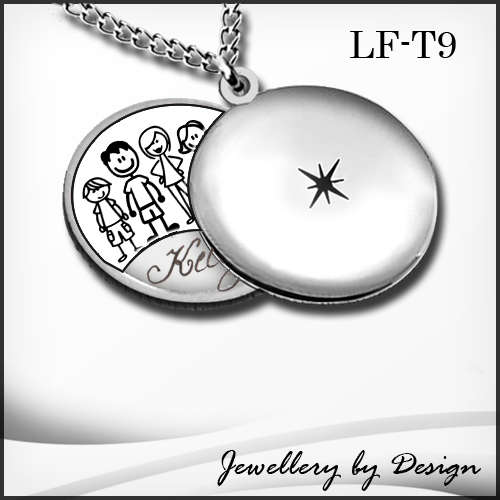 Round Locket - 9 inserts to choose from
