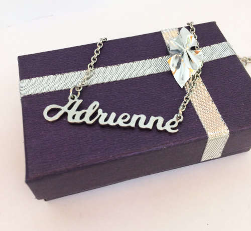 Personalised name pendant & necklace