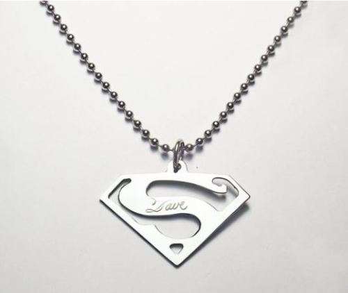 Superman Necklace