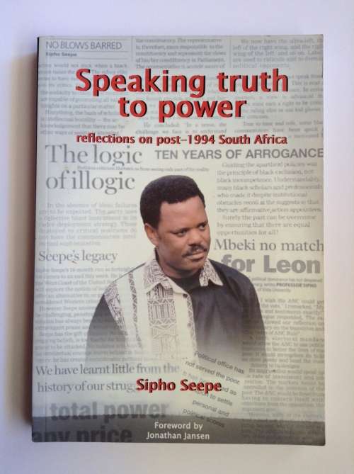 Speaking Truth to Power by Sipho Seepe