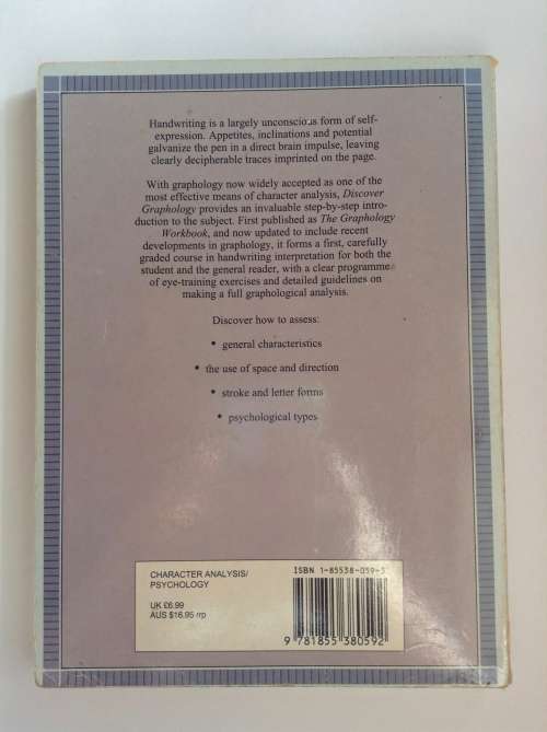 Discover Graphology: A Straightforward and Practical Guide to Handwriting Analysis by Margaret Gulla