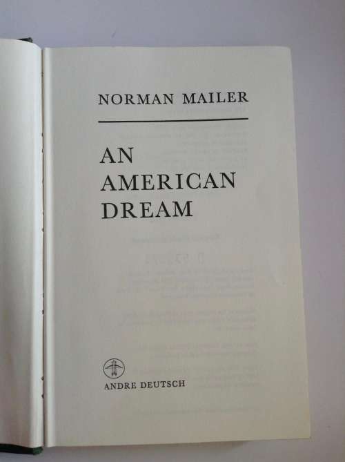 An American Dream by Norman Mailer