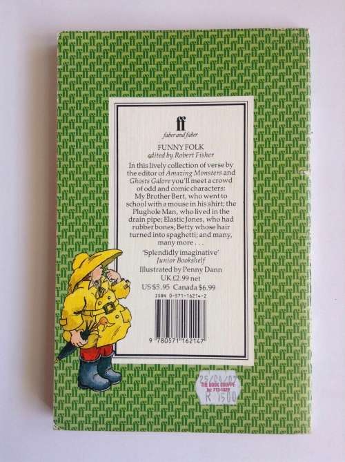 Funny Folk: Poems about People by Robert Fisher, Penny Dann
