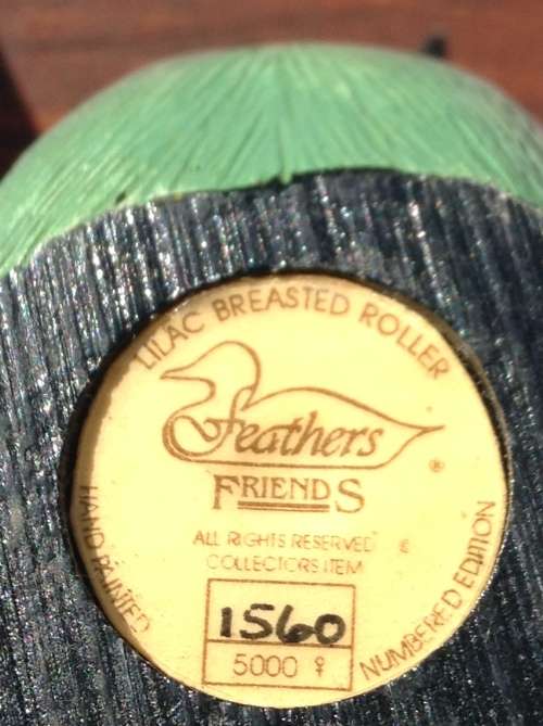 Feathers of Knysna: Lilac Breasted Roller NUMBERED EDITION