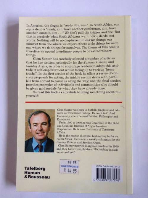 Home truths: What we`ve got to do! by Clem Sunter