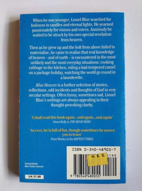 Blue Heaven by Rabbi Lionel Blue