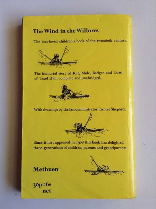 The Wind in the Willows by Kenneth Grahame (Illustrated)