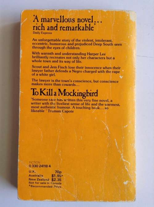 To Kill a Mockingbird by Harper Lee